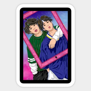 BTS - Jin & V Sticker